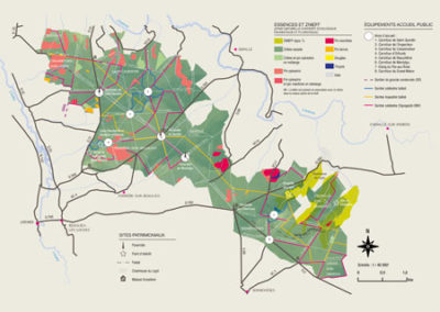 Carte Forêt de Loches